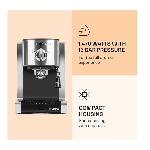 Kafijas automāts Klarstein Passionata 15-image-2