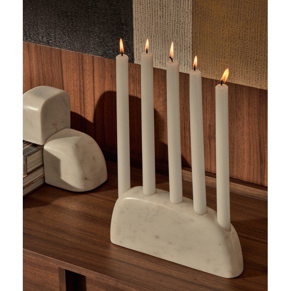 Akmens svečturis Signe – Kave Home-image-1