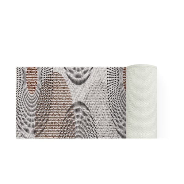 Pelēks mazgājams paklājs 58x140 cm – Oyo Concept