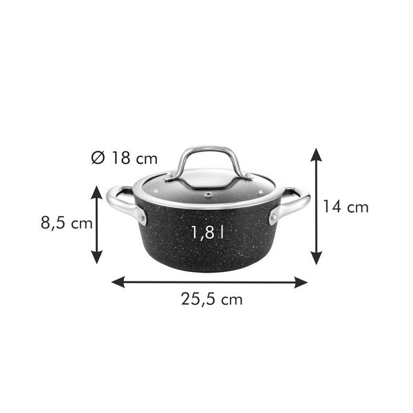 Katls ar vāku un nelīpošu virsmu 1,8 l President – Tescoma-image-2