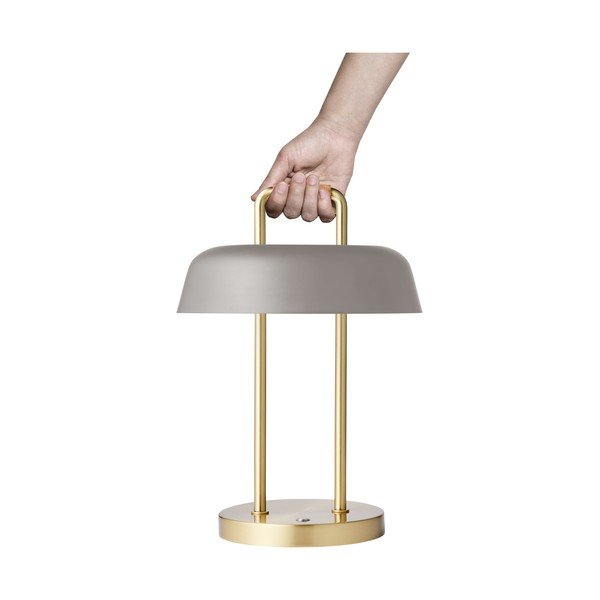 Pelēka galda lampa Hammel Heim-image-2