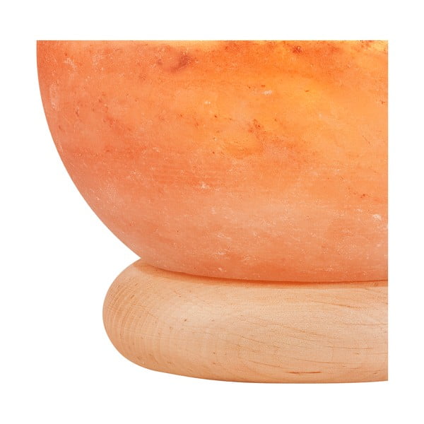 Oranža sāls lampa, augstums 16 cm Sally – LAMKUR-image-4