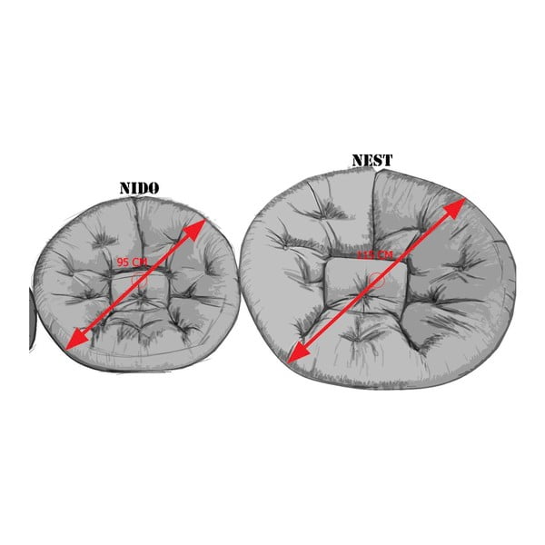 Izvelkamais krēsls Karup Nest Lime-image-3
