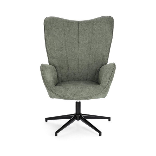 Zaļš grozāms atpūtas krēsls Inas – Bizzotto-image-2