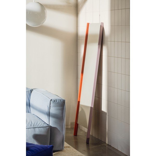 Grīdas spogulis ar masīvkoka rāmi 49x166 cm Lun – noo.ma-image-1