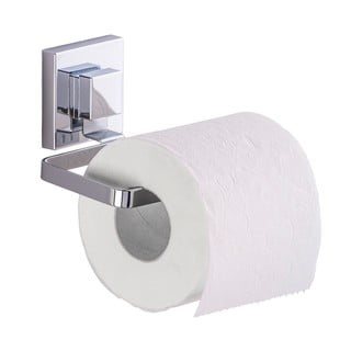 Pašturošs tualetes papīra turētājs Wenko Vacuum-Loc Quadrio, slodze līdz 33 kg