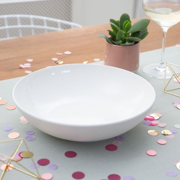 Balts porcelāna servēšanas trauks Villeroy & Boch Uni, ⌀ 26 cm-image-1