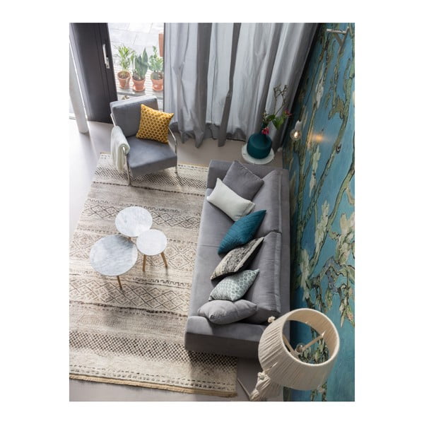 Žurnālgaldiņš ar akmens imitācijas virsmu Zuiver, ⌀ 40 cm-image-4