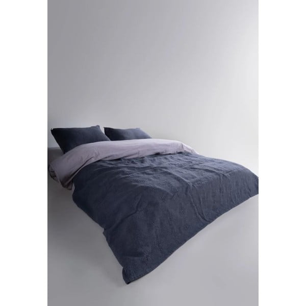 Tumši pelēks žakarda gultas pārklāja un spilvendrānas komplekts 240x260 cm Jacquard – Mila Home Luxury-image-4