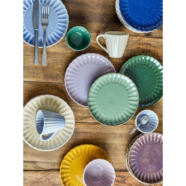 Tumši violets deserta akmensmasas šķīvis ø 20 cm Latina – Bloomingville-image-3