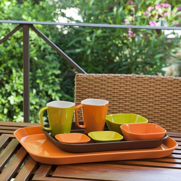 Paplāte Siena 46 cm, brūna-image-1