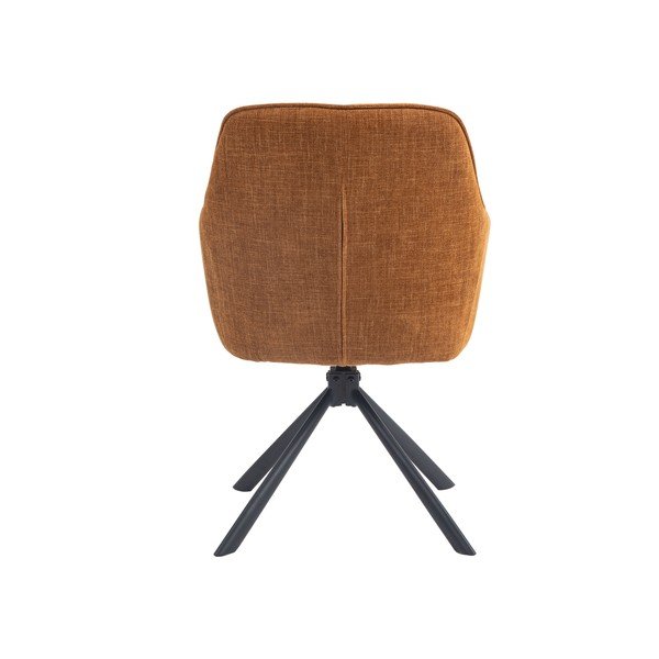 Oranži polsterēti ēdamistabas krēsli (2 gab.) Avola – Unique Furniture-image-2