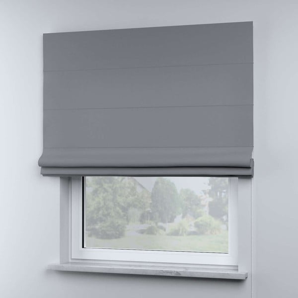 Pelēkas romiešu žalūzijas 170x160 cm Cotton Story – Yellow Tipi-image-1