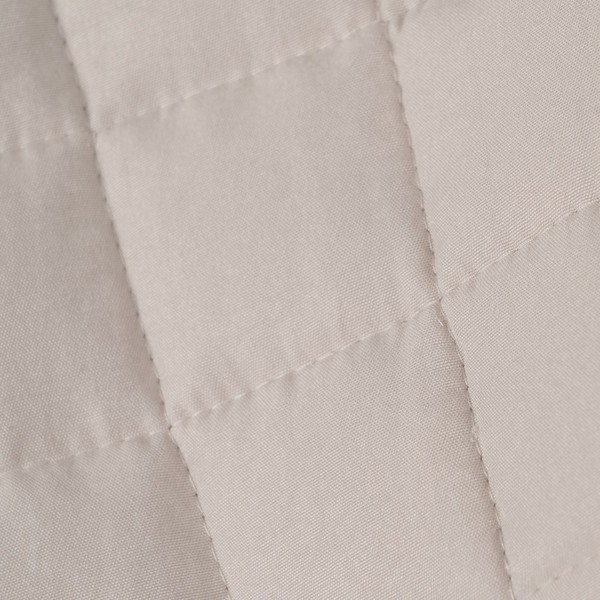 Bēšs stepēts gultas pārklājs 240x260 cm – Ixia-image-3