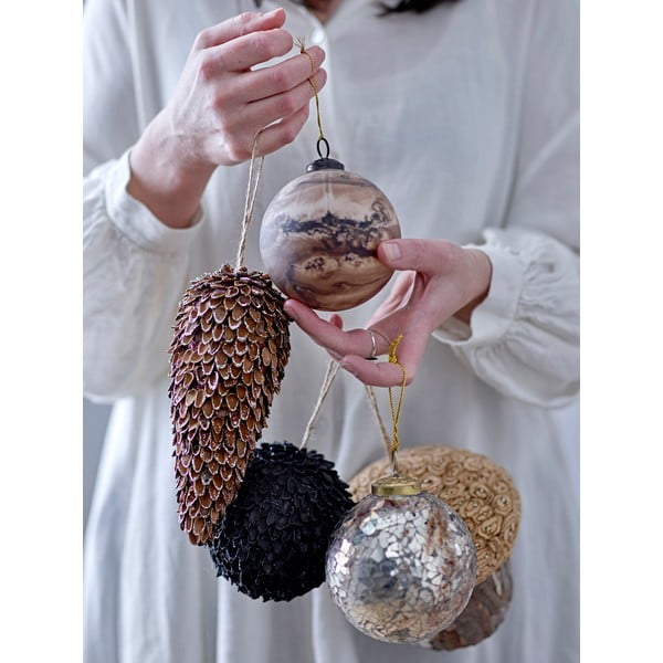 Stikla Ziemassvētku rotājums Morena – Bloomingville-image-1