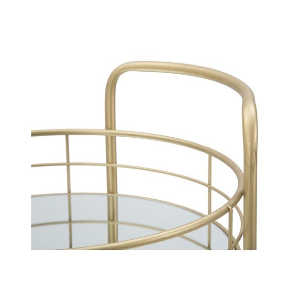 3 līmeņu servēšanas ratiņi ar zelta dizainu Mauro Ferretti Ronda-image-1