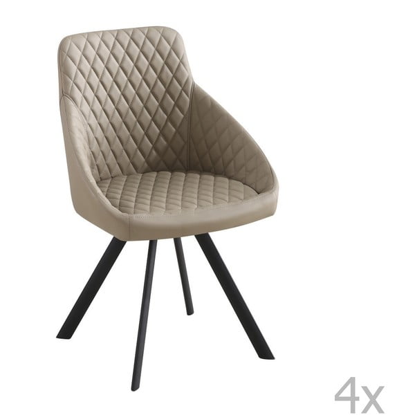 4 smilškrāsas krāsas Tomasucci Tips krēslu komplekts