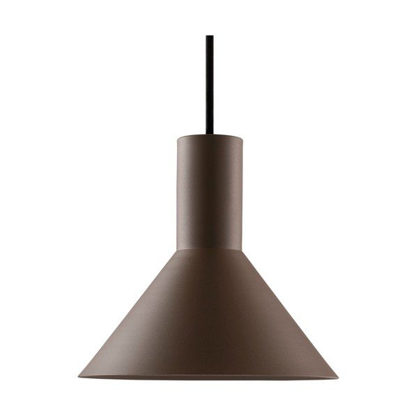 Brūna alumīnija piekaramā lampa ar regulējamu spilgtumu ø 20,5 cm Evan – Jotex