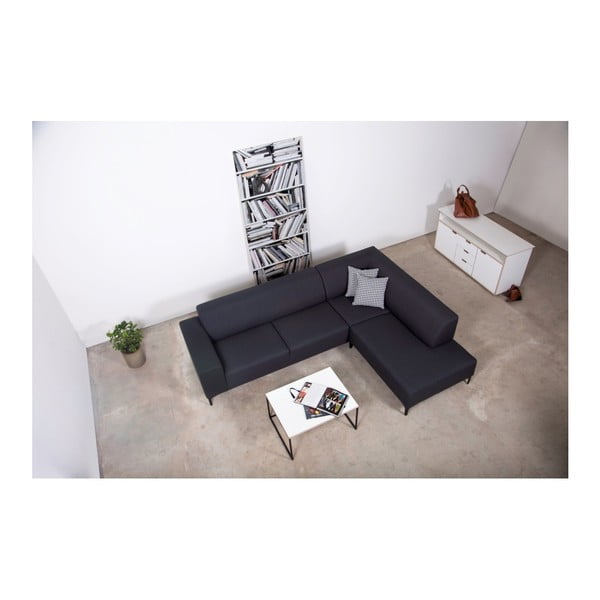 Antracīta pelēks stūra dīvāns (ar labo stūri) Diva – Scandic-image-2