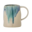 Zila/bēša māla krūze 450 ml Yori – Bloomingville