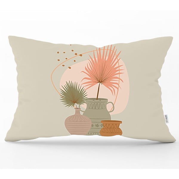 Spilvendrāna Minimalist Cushion Covers Pastel Color Flower, 35 x 55 cm