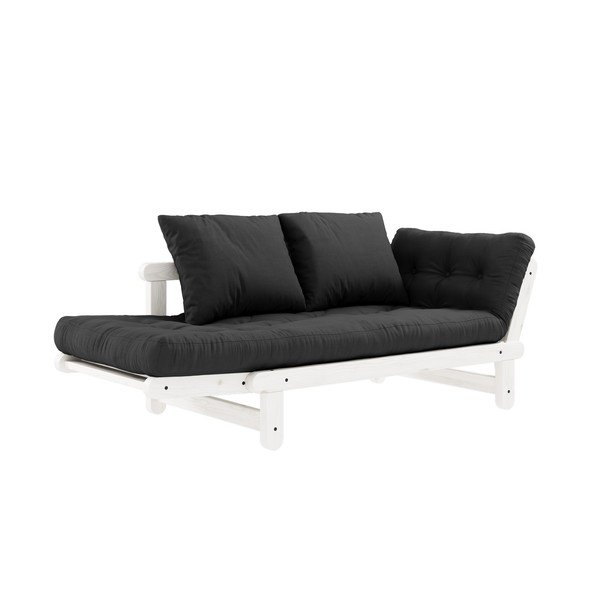 Izvelkamais dīvāns Karup Design Beat White/Dark Grey-image-4