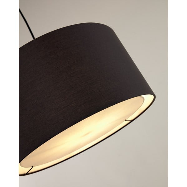Melns abažūrs ø 40 cm Santana – Kave Home-image-1