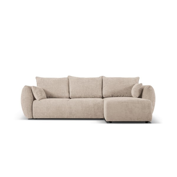 Bēšs stūra dīvāns (ar labo stūri) Matera – Cosmopolitan Design
