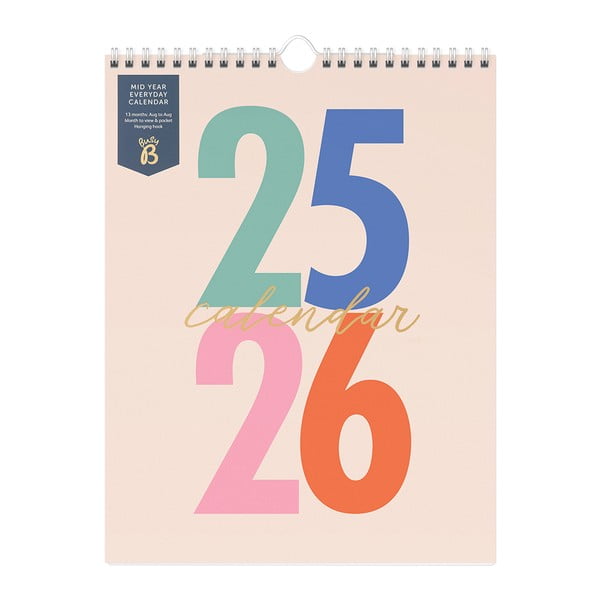 Sienas kalendārs 26 lpp. Pink – Busy B