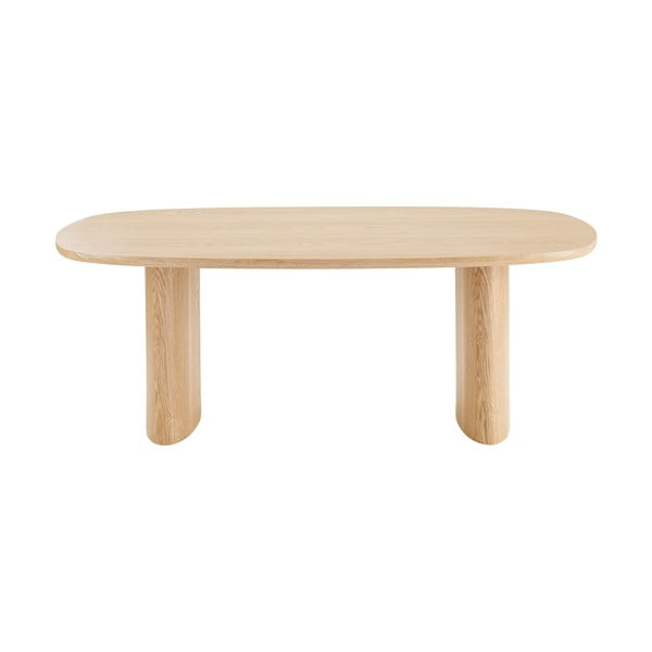 Ēdamgalds ar oškoka imitāciju 110x210 cm Serra – House Nordic-image-2