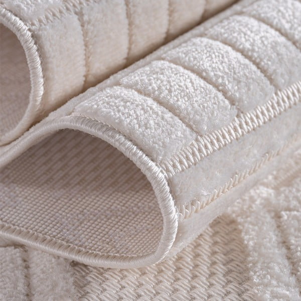 Krēmkrāsas iekštelpu un āra celiņa paklājs 80x150 cm Doha 1652 Cream – Ayyildiz Carpets-image-2