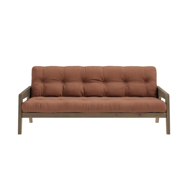 Oranžs dīvāns 204 cm Grab – Karup Design
