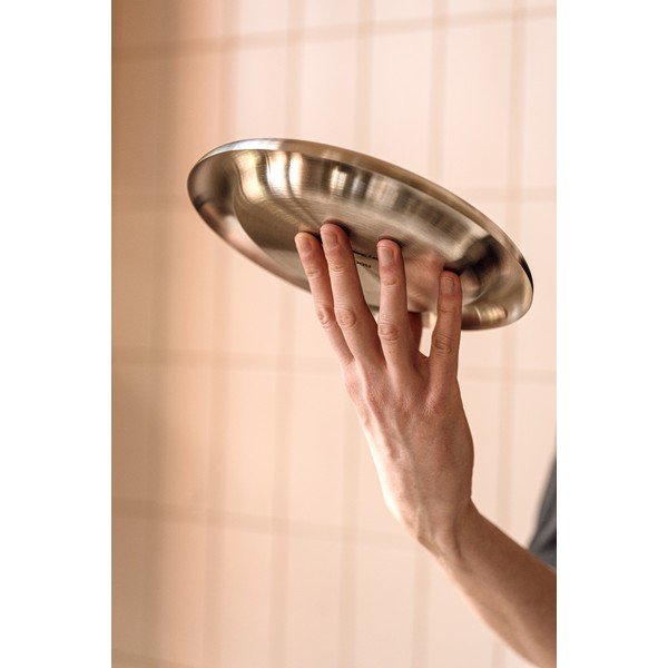 Sudraba krāsas nerūsējošā tērauda šķīvji (2 gab.) ø 28 cm Roto – noo.ma-image-2