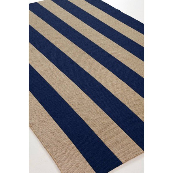 Zils/bēšs ar rokām darināts paklājs no vilnas maisījuma 200x300 cm Sissel – Jotex-image-4