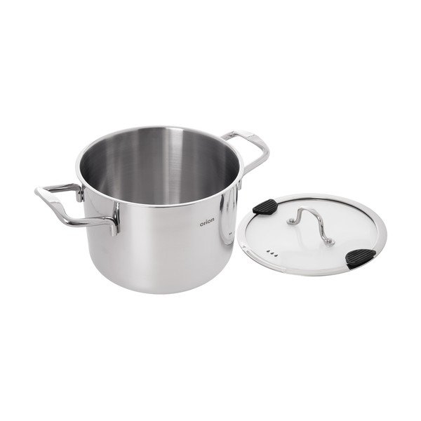 Nerūsējošā tērauda katls ar vāku 4,6 l Venice – Orion-image-2