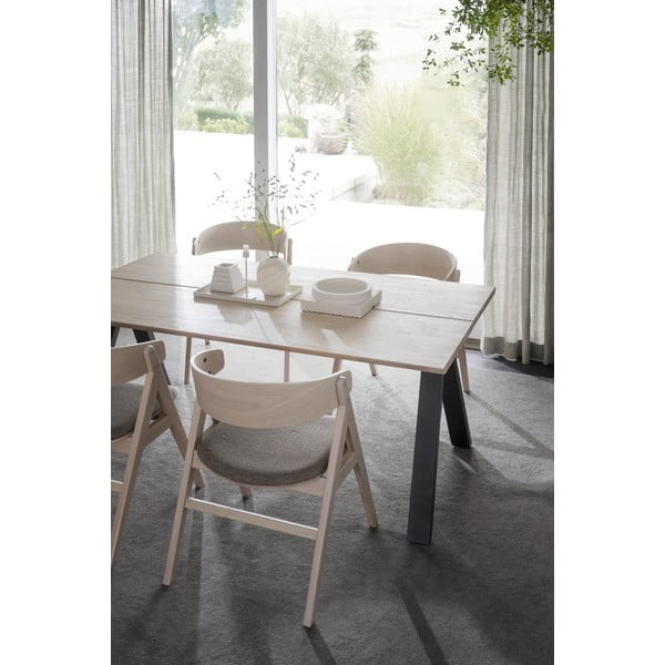 Saliekams ēdamgalds ar ozolkoka imitācijas virsmu 170x100 cm Carradale – Rowico-image-4