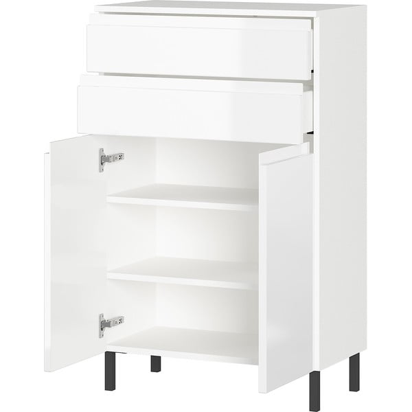 Balts vannas istabas skapītis 60x97 cm Salinas – Germania-image-3