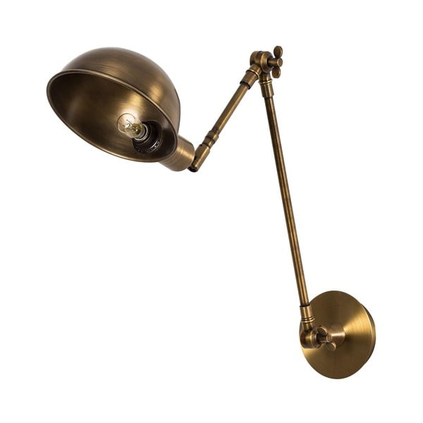 Zelta krāsas sienas lampa ø 15 cm Sihen – Opviq lights-image-4