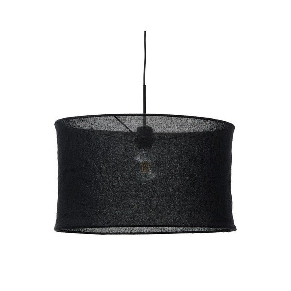 Melns abažūrs ø 50 cm Mariela – Kave Home