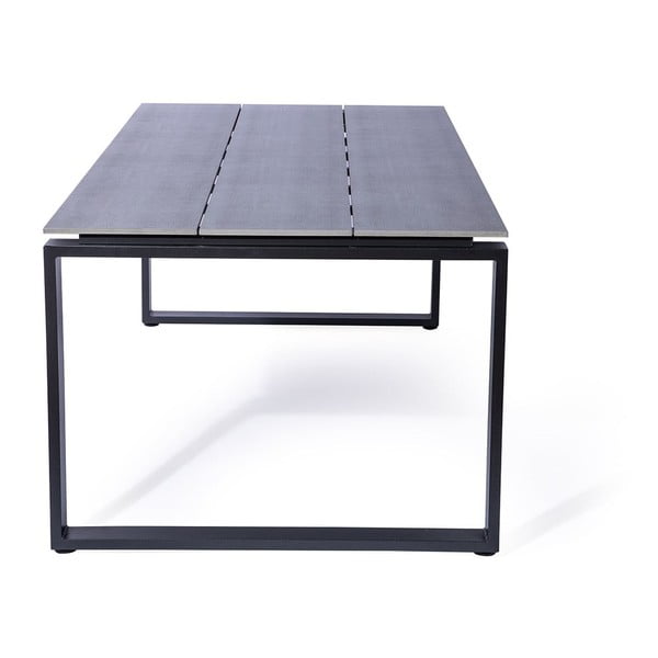 Rotangpalmas ēdamistabas krēslu Gabriela (4 gab.) un melna galda Strong komplekts – Bonami Essentials-image-3