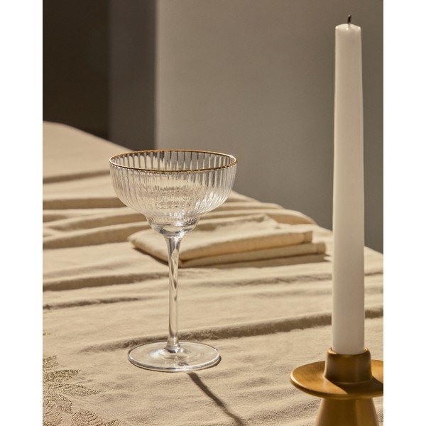 Šampanieša glāze 280 ml Ayan – Kave Home-image-1