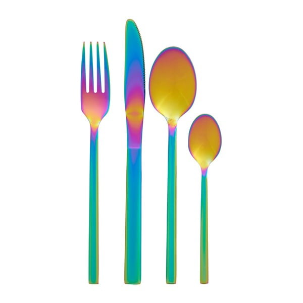 Nerūsējošā tērauda galda piederumi (16 gab.) Aurora – Premier Housewares-image-1