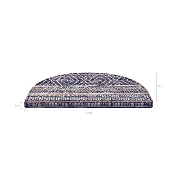 Bēši kāpņu paklāji (16 gab.) 65x20 cm Cottage Warmth – Vitaus-image-4