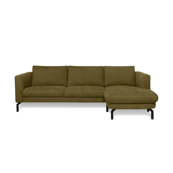 Sinepju dzeltens stūra dīvāns (ar labo stūri) Gomero – Scandic