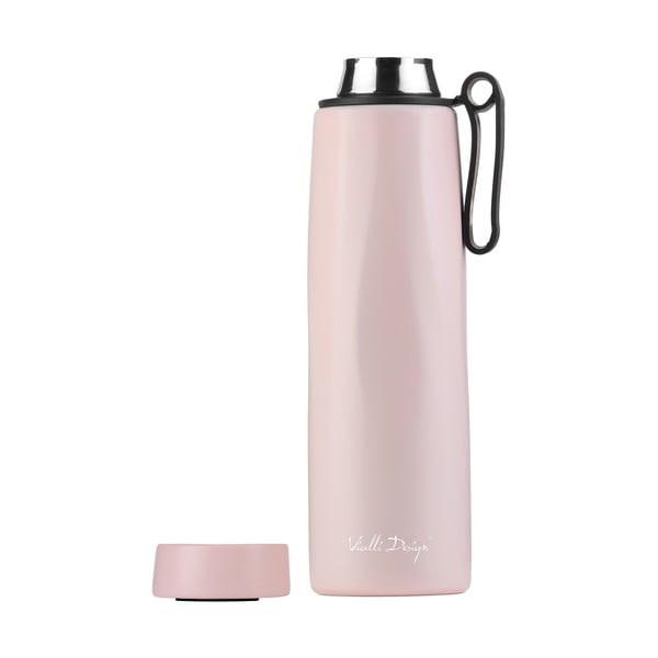 Rozā termoss 500 ml Fuori – Vialli Design