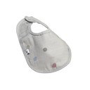 Pelēks muslīna bērnu priekšautiņš Kindsgut Dots