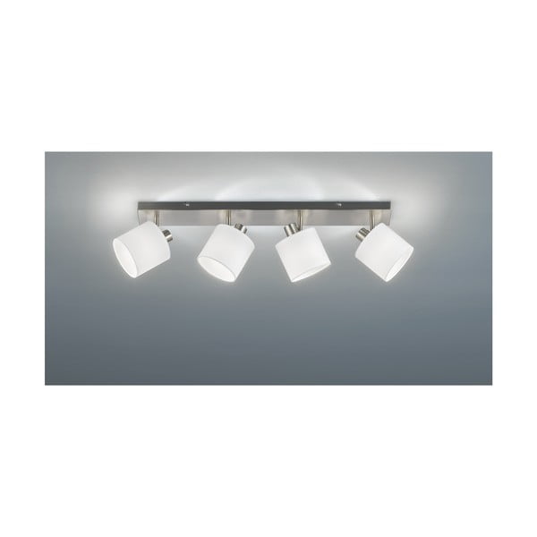 Balta griestu lampa 4 spuldzēm Trio Spot Tommy, platums 70 cm-image-1