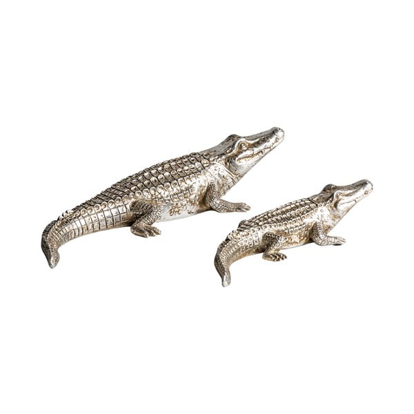 Polirezīna statuetes (2 gab.) Crocodiles – Burkina