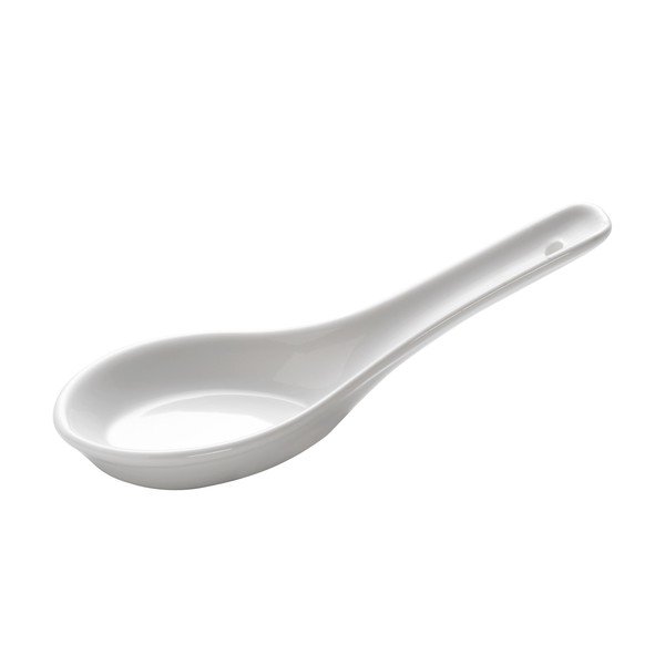 Balta porcelāna zupas karote Maxwell & Williams Basic
