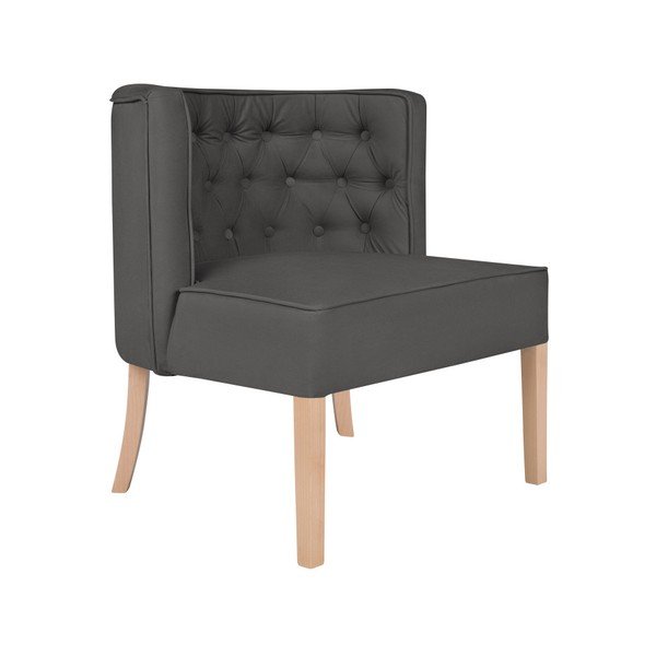 Micadoni Home Rigo pelēks krēsls-image-3
